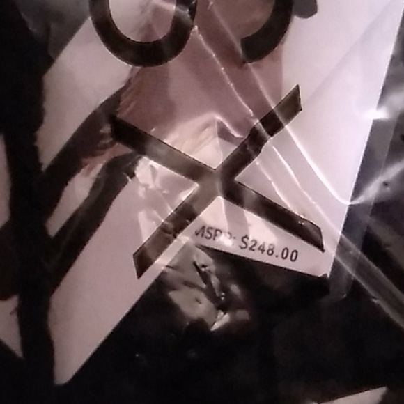 Max Sport FringedLure Crochet Knit SweaterPoncho Black - Picture 4 of 4